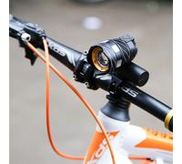 Feu Avant Et Arrière De Vélo, 2 Pièces, Voyant De Conduite, Voyant D'avertissement, Rechargeable Par Usb, Feux De Bicyclette Étanches Et Rotatifs