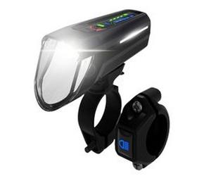 Feu avant LED pour vélo, avec pleins phares, 100 lux