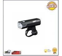 Feu avant vélo Cateye AMPP500 recharge USB LED 500 lumens avec support