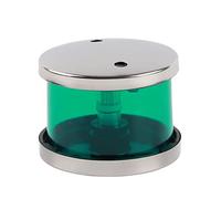 Feu Blanc de Navigation Bateau LED, Acier Inoxydable, Étanche, Résistant à L’Usure, 12 à 24V - Haute Visibilité, Dissipation Thermique, Accessoire Bateau Polyvalent (Type 2)