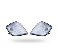 Feu Brouillard Feu D'angle Jaune Blanc Feu Antibrouillard Avant Clignotant Pour Benz W140 Pour Classe S S320 S420 S500 S600 1991 1992 1993 1994 1995 1996 1997 1998(White 1 pair)