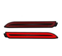 Feu Brouillard Kit Réflecteurs Pare-chocs Arrière Pour Lexus IS-F GX470 RX300 Pour Sienna Pour Venza Reiz Innova, Feu Antibrouillard Et Frein Rouge Antibrouillard(Red Surface)