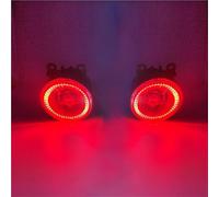Feu Brouillard Pour Suzuki Pour Swift 2005 2006 2007 2008 2009 2010 2011 2012 2013 2014 2015 2016-2018 Angel Eyes Feu Brouillard 2 Fonctions LED DRL Feux Jour(Red Angel Eye)