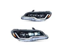 Feu Circulation Phare Jour Pour Civic Pour FD1 Pour FD7 2005 2006 2007 2008 2009 2010 2011 2012 8ème Paire D'assemblage Phares Voiture Lampe Frontale LED Lumière Réglage