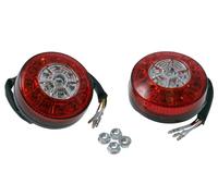 Feu clignotant à lED pour aTV/unité etc. boîtier noir et rouge transparent rücklichtglas aAP
