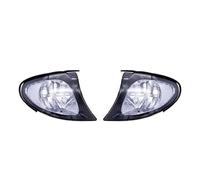 Feu Clignotant Couvercle Clignotant Voiture Noir, 1/2 Pièces Boîtier Feux Gauche Et Droit Pour BMW Série 3 E46 4DR 318i 320i 325i 330i 2002-2005 Mirror Indicator Light(Left and Right)