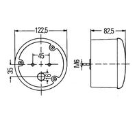 Feu clignotant HELLA 2BA 964 169-011