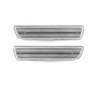 Feu Clignotant Lentille Fumée Étanche Arrière Rouge Feu Position Latéral LED Voyant D'avertissement Stationnement Pour Ford Pour Mustang 2005-2009(Clear Lensl)