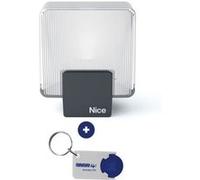 Feu clignotant NICE ELAC + 1 Porte-clés DOMOBIP G