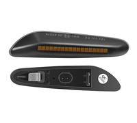 Feu Clignotant Rétroviseur Latéral Lot 2 Feux Position Latéraux Dynamiques À LED Avec Clignotants Séquentiels Pour BMW E90 E91 E92 E93 E60 E87 E82 E46 (sans Erreur)(Dynamic Smoked A)