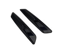 Feu Clignotant Rétroviseur Latéral Pour BMW Série 1, 3 Et 5 F30 E90 E91 E92 E93 E46 E60 E61 F10 : 2 Feux Position Latéraux Dynamiques À LED Avec Clignotants Intégrés(Smoked Black)
