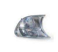 Feu Clignotant Rétroviseur Pour BMW E46 2 Portes 1998-2001 Clignotant Gauche Droit Clignotant Feu D'angle Latéral Feu Antibrouillard Avant 63126904299 63126904300(White Lens,La gauche)