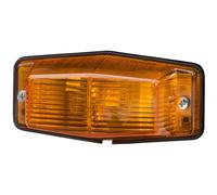 HELLA 2BM 001 321-001 Feu clignotant supplémentaire - 12/24V - Montage en saillie latéral, jaune