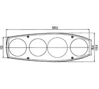 Feu arrière HELLA 2VP 341 419-121