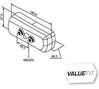 Feu combiné droite avec feu de stop 2SD 357 033-001 HELLA