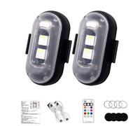 Feu D'alerte Pour Moto - Feu Stroboscopique Pour Moto, Feu De Balisage Pour Moto 8 Couleurs | Feux Indicateurs Nocturnes Pour Drones Pour Motos, Drones, Vélos