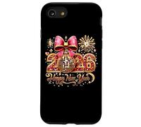 Feu d'artifice à Boule Disco Happy New Year 2026 Coque pour iPhone SE (2020) / 7/8