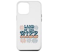 Feu d'artifice amusant du drapeau américain du 4 juillet Coque pour iPhone 12 Pro Max