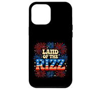 Feu d'artifice amusant du drapeau américain du 4 juillet Coque pour iPhone 12 Pro Max