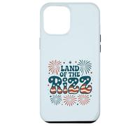 Feu d'artifice amusant du drapeau américain du 4 juillet Coque pour iPhone 12 Pro Max