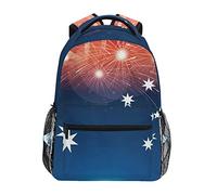 Feu d'artifice Royaume-Uni Star Cartable Sac à Dos Ecole étudiant Scolaire d'ordinateur pour Voyage Ados Filles Garçons Enfant