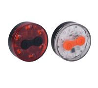 Feu D'avertissement Arrière Rond Et Lumineux Pour Vélo De Montagne, Rechargeable Par Usb, Phare De Protection Pour Vélo Tout Terrain, Accessoire De Cyclisme