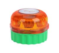 Feu D'avertissement De Véhicule - Balise D'urgence Magnétique ABS 8,5 Cm | Lampe De Sécurité Stroboscopique Compacte Et Clignotante | Fournit Une Assistance À Haute Visibilité Lors D'accidents De La R