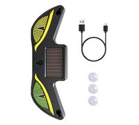 Feu D'Avertissement LED Solar Eye - Panneau D'Avertissement LED Dynamique Solaire - Décoration Lunette Arrière Voiture - Pour Nuit Vélo Moto Arrière Chariot Véhicules Fête