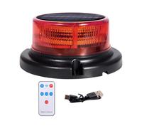 Feu d'avertissement solaire - Signal de Sécurité Solaire à LED à Éclats,Lampe Signal d'Avertissement Routier | pour remorque SUV camping-car extérieur chantier tout-terrain
