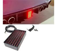 Feu de Arriere Feu Stop 72 LED, Accessoires De Voiture, Feux Signalisation, Diffuseur Arrière, Becquet, Pour BMW Pour, Universel, 12 V, Style F1(Model A-Red)