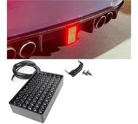 Feu de Arriere Feu Stop 72 LED, Accessoires De Voiture, Feux Signalisation, Diffuseur Arrière, Becquet, Pour BMW Pour, Universel, 12 V, Style F1(Model A-White)
