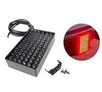 Feu de Arriere Feu Stop 72 LED Pour BMW, Arrière De Remplacement Universel 12 V, Style F1, Feux Signalisation, Diffuseur(1Pcs Slow Flash)