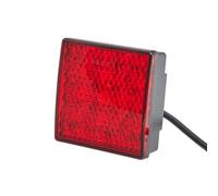 HELLA Valuefit 2Ne 357 029-141 Feu Antibrouillard Arrière - Led - 24V - Montage Encastré - Couleur Du Voyant: Rouge - Câble: 260Mm - Fiche: Extrémités De Câble Ouvertes - Arrière