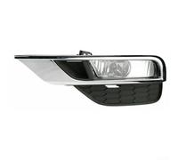 Feu de brouillard avant gauche avec garniture de grille pour CR-V 2015-2018, assemblage de rechange en métal argenté, partie extérieure à installation rapide