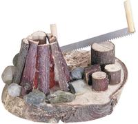 Feu de camp avec scie rétroéclairé 3,5V Kahlert Licht