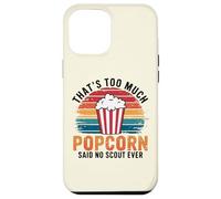 Feu de Camp Camping Randonnée Popcorn Lover Scout Fun Outdoor Coque pour iPhone 12 Pro Max