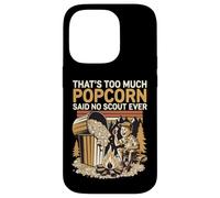 Feu de Camp Camping Randonnée Popcorn Lover Scout Fun Outdoor Coque pour iPhone 14 Pro