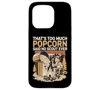 Feu de Camp Camping Randonnée Popcorn Lover Scout Fun Outdoor Coque pour iPhone 15 Pro
