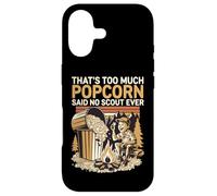 Feu de Camp Camping Randonnée Popcorn Lover Scout Fun Outdoor Coque pour iPhone 17