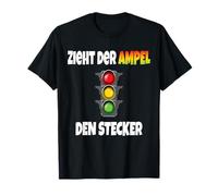 Feu de circulation Politique Critique gouvernementale Insatisfaction T-Shirt
