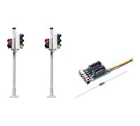 Feu de circulation Viessmann Modelltechnik 5095 H0 jeu de 2 avec feu de passage