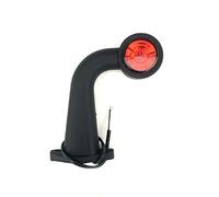 Feu de délimitation LED sur bras en caoutchouc pour remorque, trailer, caravane, camion