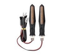 Feu de Frein Moto Clignotant LED Universel pour Motos Accessoires De Lampe Arrière(Everbright Yellow)