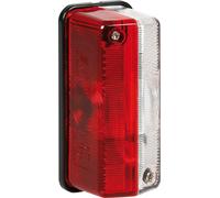 Feu de gabarit, 12/24 V - Blanc/Rouge