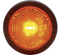 Feu de gabarit arrière orange WAS 95679 12 V, 24 V