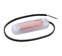 Feu de gabarit arrière rouge Fristom 90046 transparent extrêmités de câble