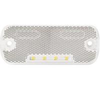 Feu de gabarit avant blanc SecoRüt 90906 extrêmités de câble ouvertes 12 V, 24 V