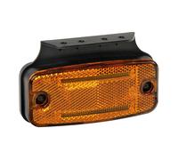 LAMPA Side Marker Light with Reflector, 10/30V - 2 LED - Amber