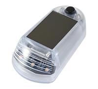 Feu De Gabarit De Toit - Lampe D'avertissement À 3 LED À Énergie Solaire, Balise Décorative À Sept Couleurs | Accessoire Extérieur Étanche Pour La Modification Du Toit Du Pick-up De Voiture Et De Cami