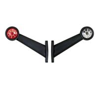 Feu de gabarit droite, gauche rouge, blanc Fristom 90329 12 V, 24 V